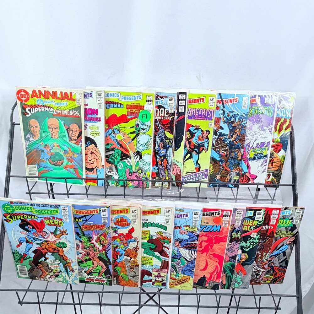 DC Comics Presents 44-46 48 50-51 53 56-66 Superman Lot Bronze Age 1980s Key 1st